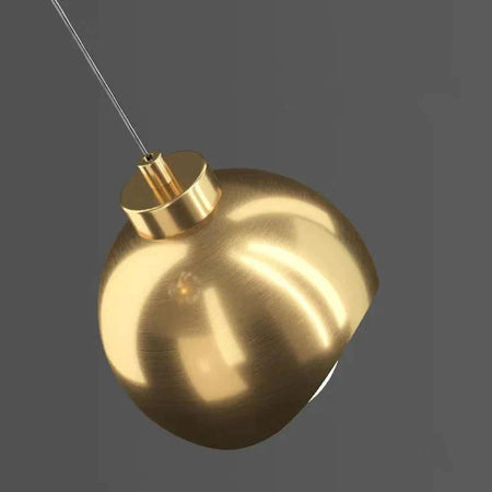 Suspension Luminaire Élégante en Cristal Doré IL482639-ILLUMEEN.COM