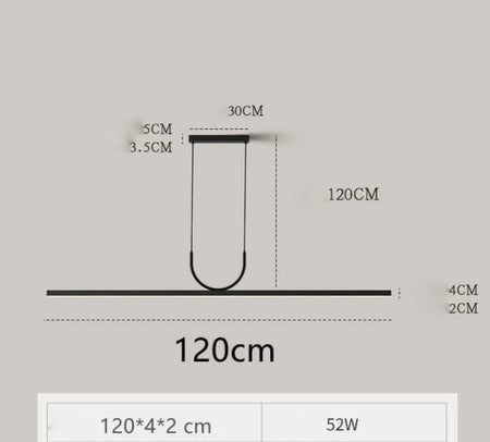 Suspension Luminaire Élégante en Fer avec LED Ajustable IL294753-ILLUMEEN.COM