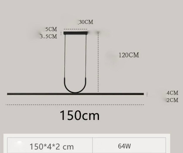 Suspension Luminaire Élégante en Fer avec LED Ajustable IL294753-ILLUMEEN.COM