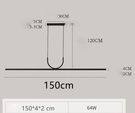 Suspension Luminaire Élégante en Fer avec LED Ajustable IL294753-ILLUMEEN.COM