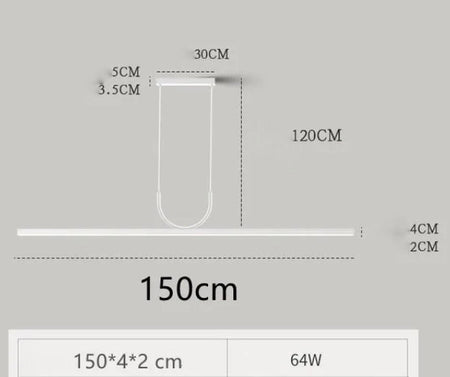 Suspension Luminaire Élégante en Fer avec LED Ajustable IL294753-ILLUMEEN.COM