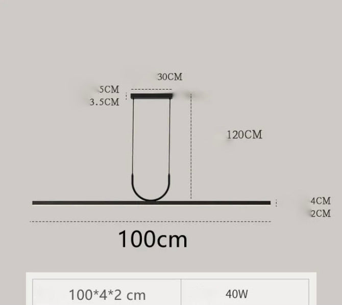 Suspension Luminaire Élégante en Fer avec LED Ajustable IL294753-ILLUMEEN.COM