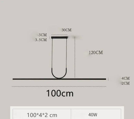 Suspension Luminaire Élégante en Fer avec LED Ajustable IL294753-ILLUMEEN.COM