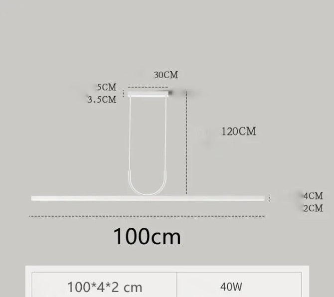 Suspension Luminaire Élégante en Fer avec LED Ajustable IL294753-ILLUMEEN.COM