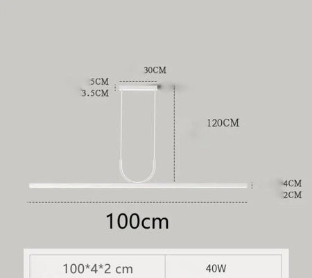 Suspension Luminaire Élégante en Fer avec LED Ajustable IL294753-ILLUMEEN.COM